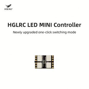 HGLRC светодиодный мини-контроллер 2-6S (7,4-25V) 17*12,5*6,5 мм для радиоуправляемого самолета FPV Фристайл дроны DIY запчасти