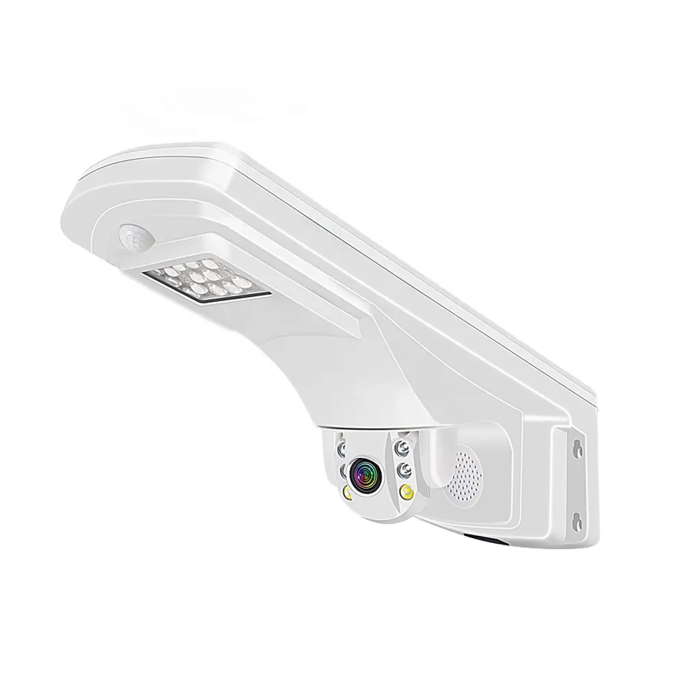 1080P All in one led straat licht met outdoor cctv camera, ip camera met led straat licht, cctv straat licht camera met PIR