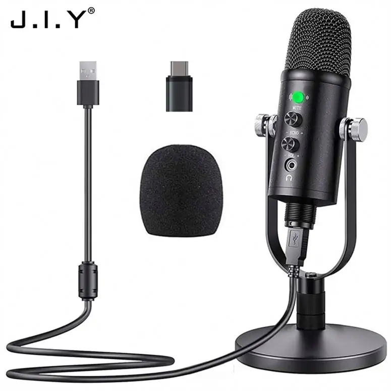 Microfone usb para jogos com gravação condensador, preço barato para usb microfone entrevista pc com condensoer, BM-86