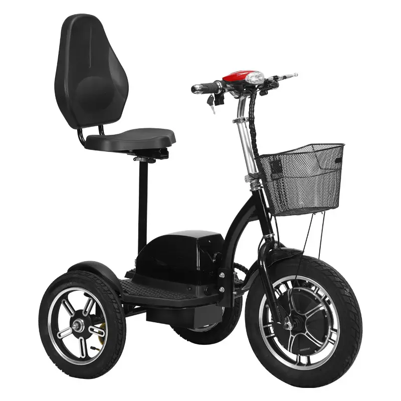 Zappy 500 Вт трехколесный электрический скутер с 3 колесами складной мобильный скутер литиевая батарея съемный велосипед трехколесный велосипед