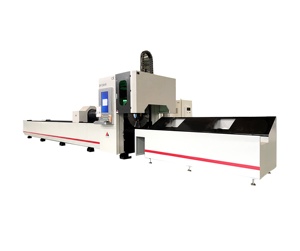 Macchina per il taglio di tubi Laser in fibra di carico e scarico Auto lunghezza 6 metri tubi in alluminio ferro acciaio H fascio Laser Cutter 3KW - Product Image 1
