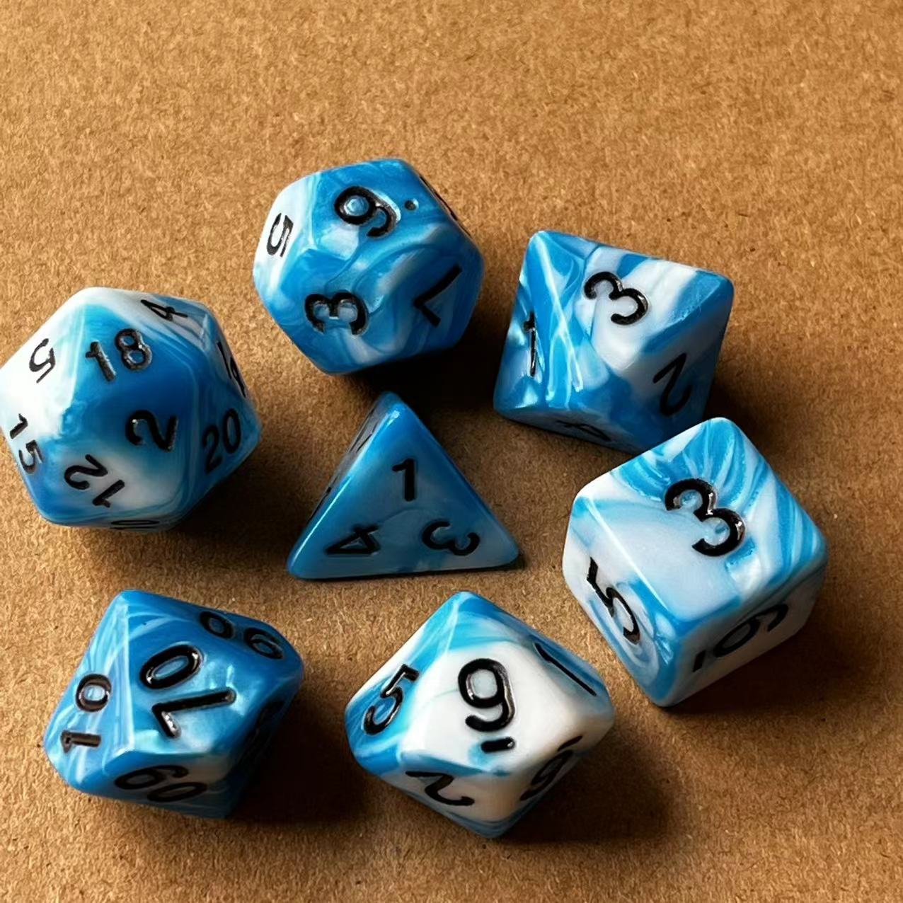 Blue White