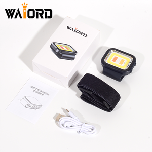 Waiord Tùy Chỉnh Mini LED Đèn Pin 500 Lumen Có Thể Sạc Lại USB Không Thấm Nước Từ Cắm Trại Có Thể Điều Chỉnh Chùm Xách Tay ABS - Product Image 6