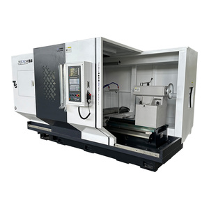 Torno CNC, cama inclinada con herramienta viva, eje C, CNC, fabricante de mecanizado de torno de torneado CNC Fanuc de alta calidad en China - Product Image 4