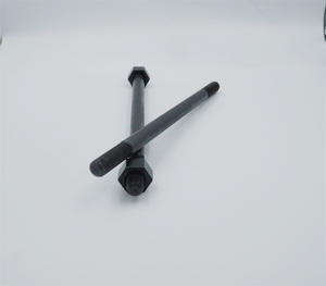 Großhandel A193 B7 Marine Grade Thru-Hull Bolzen Stahl gewindes tangen in schwarzem Zink Finish metrischem Messsystem - Product Image 6