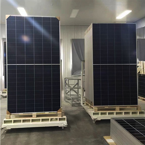最新技术700w太阳能模块双面透明背板720W - Product Image 1