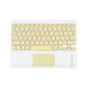 Teclado táctil inalámbrico de 12 "en varios idiomas para iPad Samsung Tab S9 Thinkpad Redmi Pad retroiluminado BT Tablet Keyboard - Product Image 4