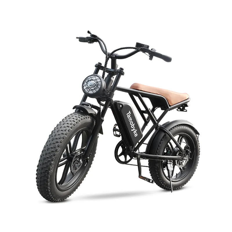 500W Ebike 20Inch Fat Tire electronic bicycle factory price All Terain Off Road Electric Bicycle Full Suspension Electric Bike