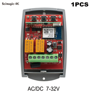 Universal WLAN 2-Kanal Tor Garagentor Fernbedienung 433MHZ Festcode und Rundcode Empfänger Fernbedienung TUYA Switch - Product Image 3