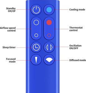 Modelo HP00 HP01 AM09 o controle remoto inteligente azul é adequado para uso diário - Product Image 2