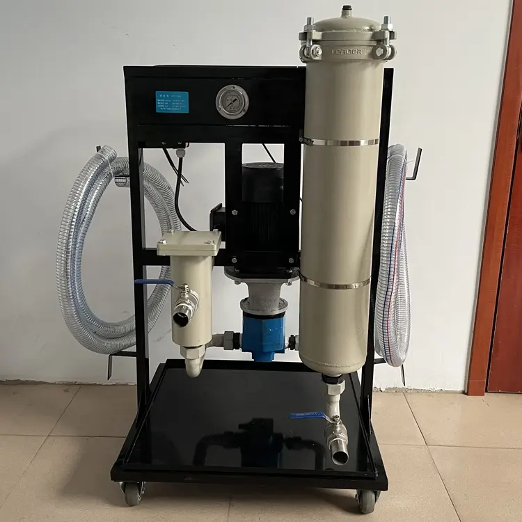 LYC-A series máquina de purificação de óleo para motor de resíduos, máquina de reciclagem de óleo