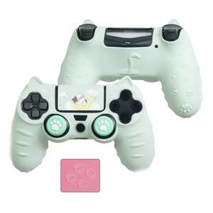 Alta qualità PS4 controller joystick custodia protettiva in silicone antiscivolo con impugnature controller PS4 - Product Image 4