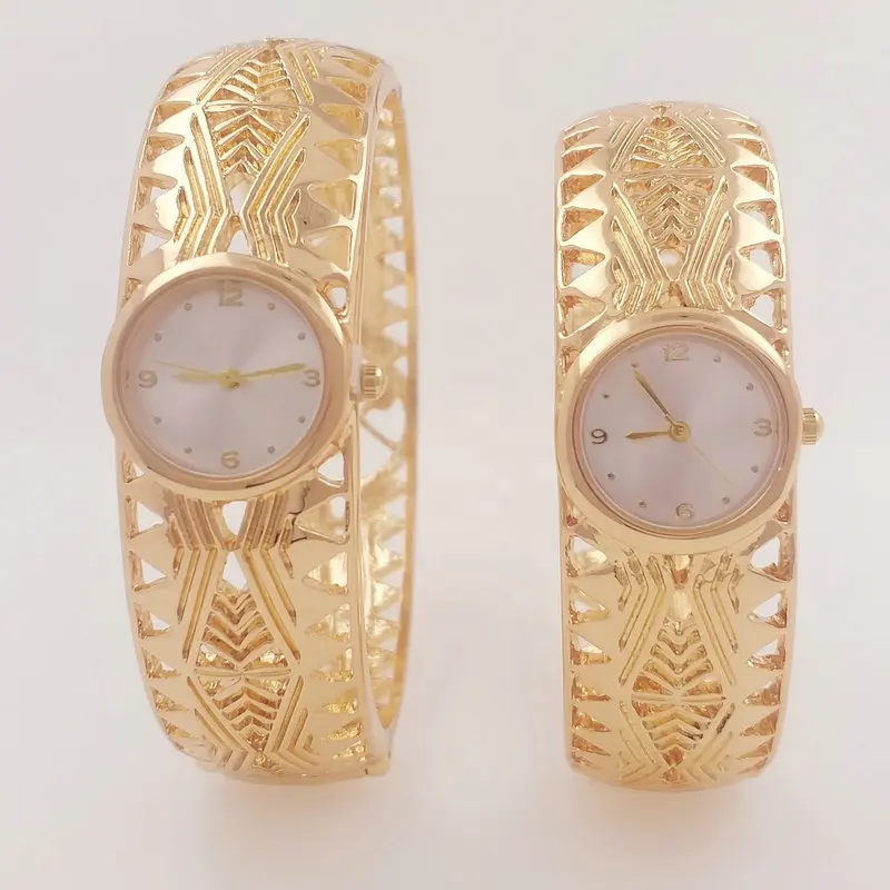 סמואה חותם שבטי צמיד שעון צמיד הוואי תכשיטים סיטונאי 14k מצופה זהב מלא פרל צמיד טבעת