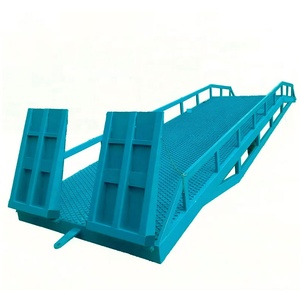 Rampa de patio de 6 toneladas para carretilla elevadora/contenedor/nivelador de muelle descarga/rampa de carga de camión de elevación para tiendas de materiales de construcción