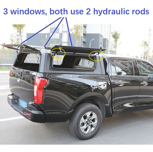 แคมป์ปิ้งกลางแจ้งเหล็ก5ft 6FT 5.5ft รถกระบะแบบสากลผ้าคลุมหลังคารถบรรทุกอลูมิเนียม hardtop หมวกแก๊ป - Product Image 3