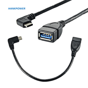 Custom USB3.1 Data OTG Cable USB3.0 Female AF to 90 Degree <strong>USB</strong> Type C Male Cable - Product Image 6