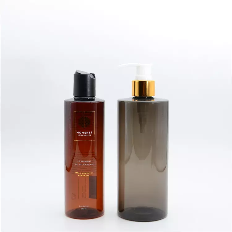 Bouteille d'huile de cheveux emballage