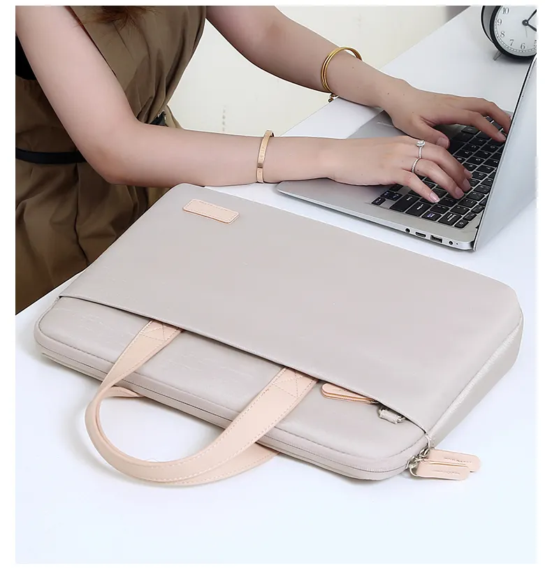 Housse d'ordinateur portable pour Macbook Pro 13 14.5 en 2023 pochette étanche sac à main d'ordinateur pour femmes hommes