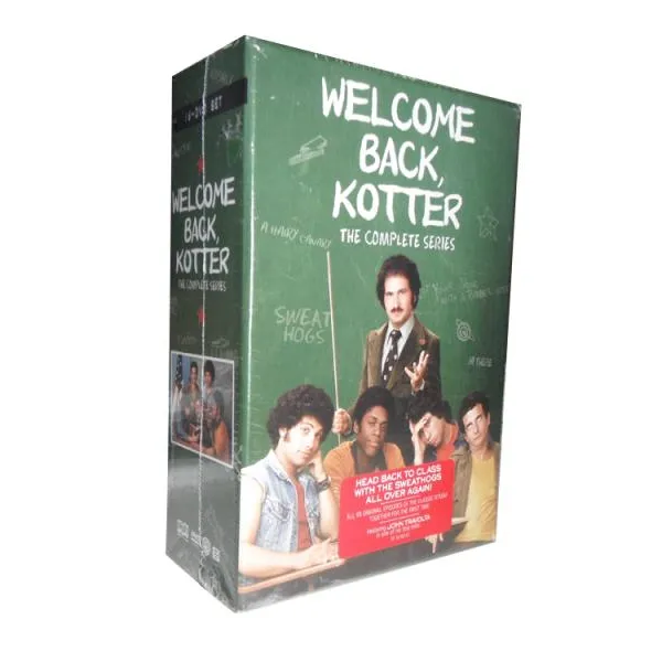 Добро пожаловать назад Kotter соревнуются серии DVD 16 дисков оптовая продажа с фабрики DVD фильмы Сериалы мультфильмы Регион 1 Бесплатная доставка