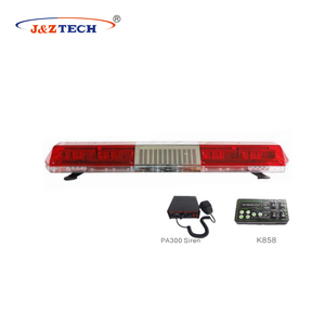 แถบไฟ LED สีแดงสำหรับเตือนรถพยาบาลพร้อมลำโพงไซเรน - Product Image 4