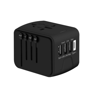 ปลั๊กอะแดปเตอร์สำหรับการเดินทางอเนกประสงค์พร้อมพอร์ตชาร์จ USB 3พอร์ต - Product Image 1