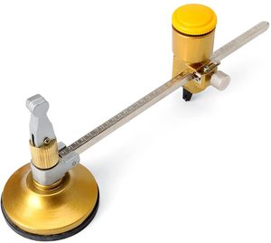 Heavy-<strong>duty</strong> Circular Glass <strong>Cutter</strong> Dia Adjustable Compasses Type Circle <strong>Cutter</strong> with Rubber Suction Cup Brand: Rannb - Product Image 1