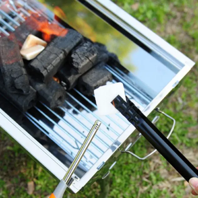 Portable Barbecue charcoal clip outdoor barbecue supplies Picnic accessories charcoal clip barbecue clip