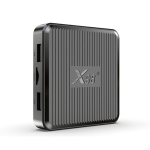 S905W2 Amlogic Quad Core Android 11 Dual Wifi Set Top Box 4K H.265 AV1 X98Q Android TV Box Media Player di fabbrica - Product Image 1