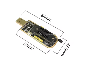 Stock CH341A 24 serie 25 EEPROM Flash BIOS programmatore USB - Product Image 4