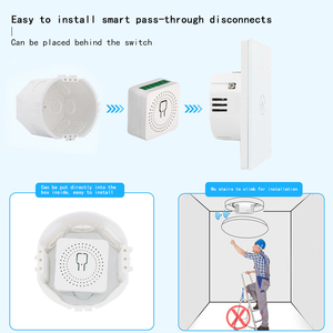 10A 16A Mini Disyuntor inalámbrico inteligente Tuya Smart Wifi Switch Smart Home Automation DIY Control de 2 vías Red Zigbee Max 220V - Product Image 3