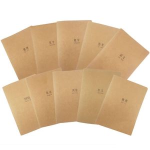 Eco-friendly Kraft Cover Custom Logo Mini <strong>Memo</strong> Sticker <strong>Notepad</strong> Spiral Composition <strong>Notebook</strong> with Pen Composition Book - Product Image 1