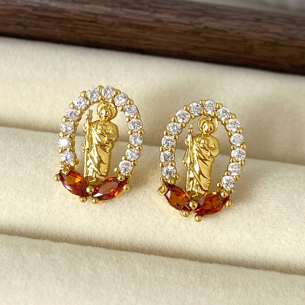 CJBE021:gold/garnet