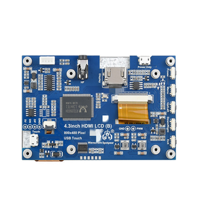 Raspberry PI 4B/Zero WH display HD da 4.3 pollici touch screen capacitivo schermo IPS con altoparlante - Product Image 4