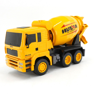1:18 ölçekli Rc çimento mikser kamyonu 2.4GHz 6CH uzaktan kumanda çimento karıştırıcı mühendislik Model kamyon ışıkları ile - Product Image 2