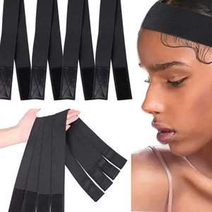 Cinta elástica de silicona de poliéster impresa personalizada de alta calidad banda elástica para el brazo para peluca - Product Image 4