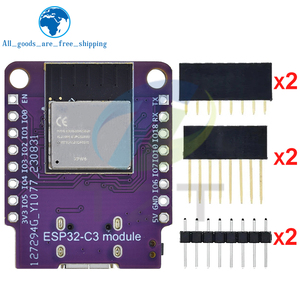 TZT Wemos D1 Mini ESP8266 ESP32 ESP32-C3 ESP32-C3-MINI-1-N4 seri WIFI + Bluetooth CH340G ESP8684 Arduino için geliştirme kurulu