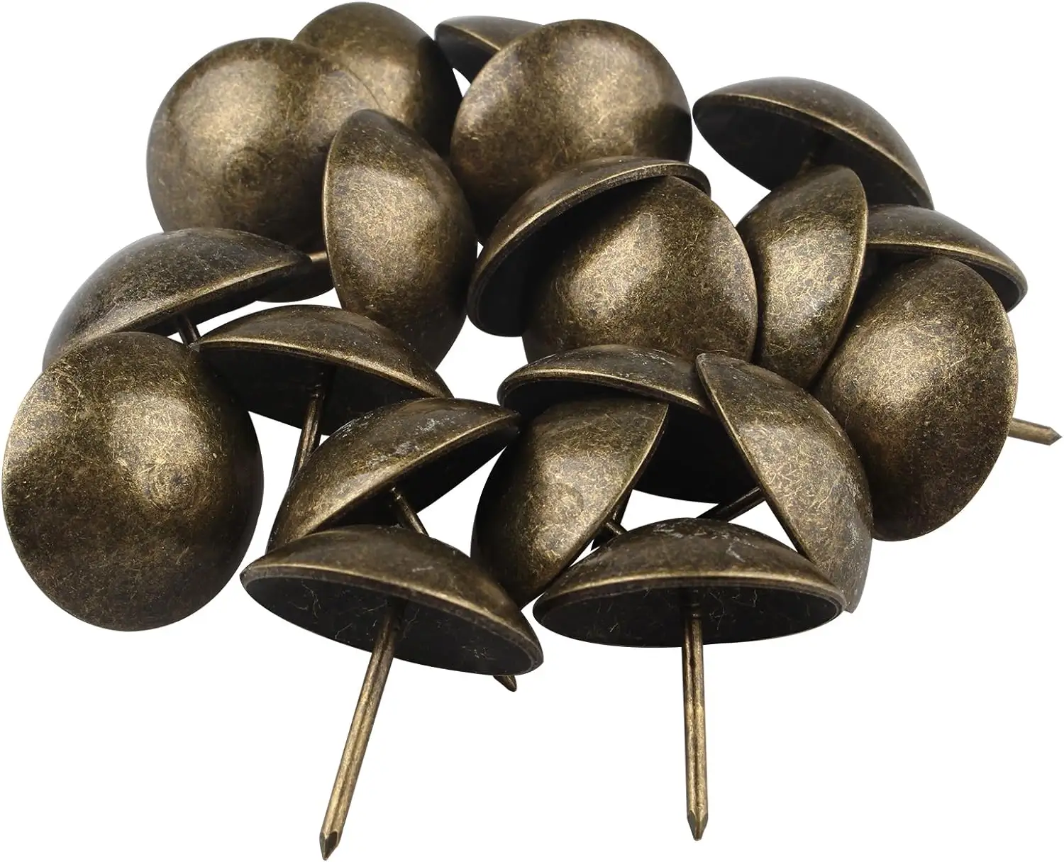 Ferro vintage antico ottone bronzo mobili decorativi tappezzeria push stub pin tack artigianale nail divano puntina da disegno rivetto