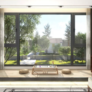 Ventanas corredizas con marco de aluminio de doble acristalamiento Ventana corrediza de 3 pistas - Product Image 5
