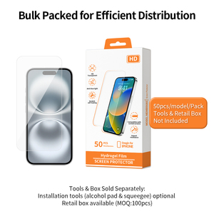 Đối với <span class=keywords><strong>Samsung</strong></span> S23 FE bảo vệ màn hình HD rõ ràng chống xước linh hoạt Hydrogel bảo vệ màn hình phim bán buôn - Product Image 6