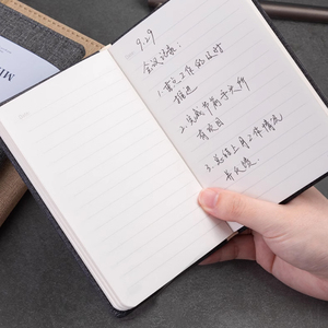 Fancy Mini Bloc de notas Easy Carry Pocket Cuaderno portátil de negocios personalizado - Product Image 3