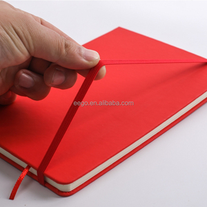 豪华品牌印刷精装促销定制设计Pu皮革日记本记事本笔记本A5标志 - Product Image 5