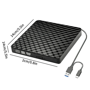 Latest USB 3.0 External Optical Drive <strong>CD</strong> DVD RW <strong>ROM</strong> for <strong>PC</strong> Laptop Desktop - Product Image 1