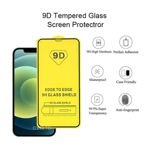 Düşük fiyat 9D ekran koruyucu cam koruyucu temperli cam iPhone 14 13 12 11 Pro Max X/XS MAX XR - Product Image 2