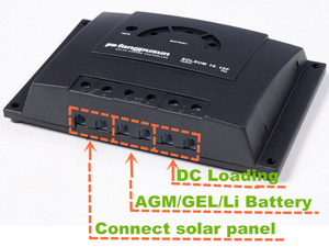 1 6 A 8 A 10 A regolatore di carica solare per lampione solare Solsum serie F controllo PWM controller SHS regolatore di carica della batteria solare - Product Image 6