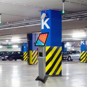 <strong>Windows</strong>/Android <strong>Linux</strong> SDK Service Kiosk Ticket Printer A4 QR Scanner Payment Machine 21.5'' Self Order Kiosk for Parking Lots