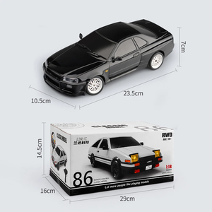 รถดริฟท์1/18 RWD RC A99 ldrc รีโมทคอนโทรลรถแข่งโมเดลพร้อมระบบไฟรถยนต์ของเล่นไฟฟ้า - Product Image 3