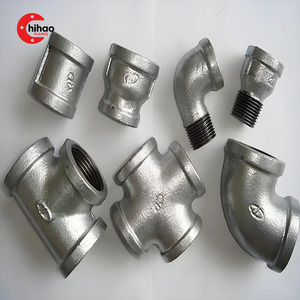 Mạ kẽm phụ kiện đường ống sắt dễ uốn-<span class=keywords><strong>2</strong></span> "-6" NPT ren, FM đã được phê duyệt, linh hoạt bền ren kim loại phụ kiện đường ống dẫn nước - Product Image 2