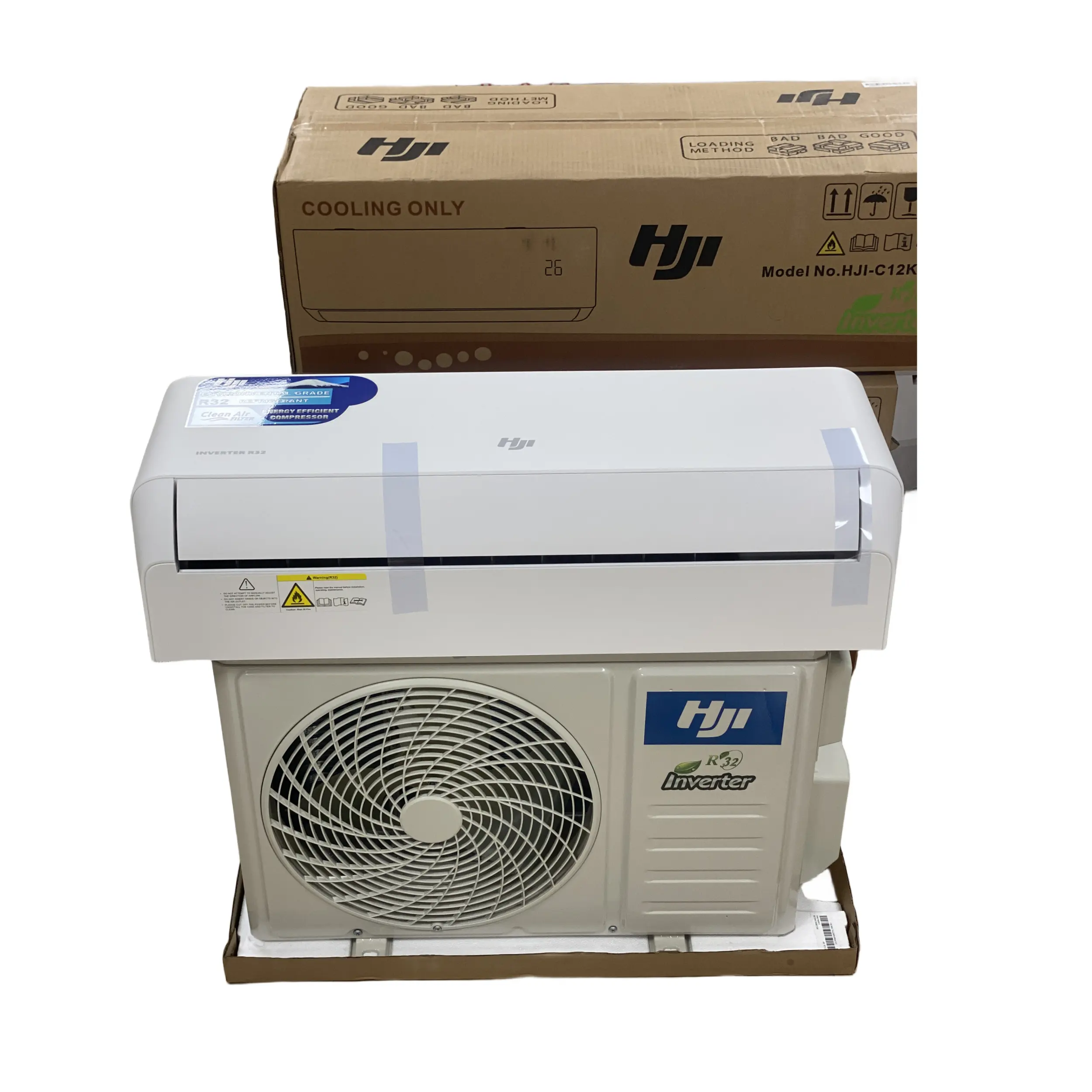 Climatiseur à onduleur domestique HJI 9000BTU-36000BTU R32 220v ac unités