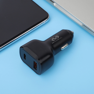 OEM Car <strong>Charger</strong> Adapter 38W PD QC3.0 Usb c Car Phone <strong>Charger</strong> Station Type-c Dual Usb 12v Battery Fast Usb Car <strong>Charger</strong> - Product Image 3