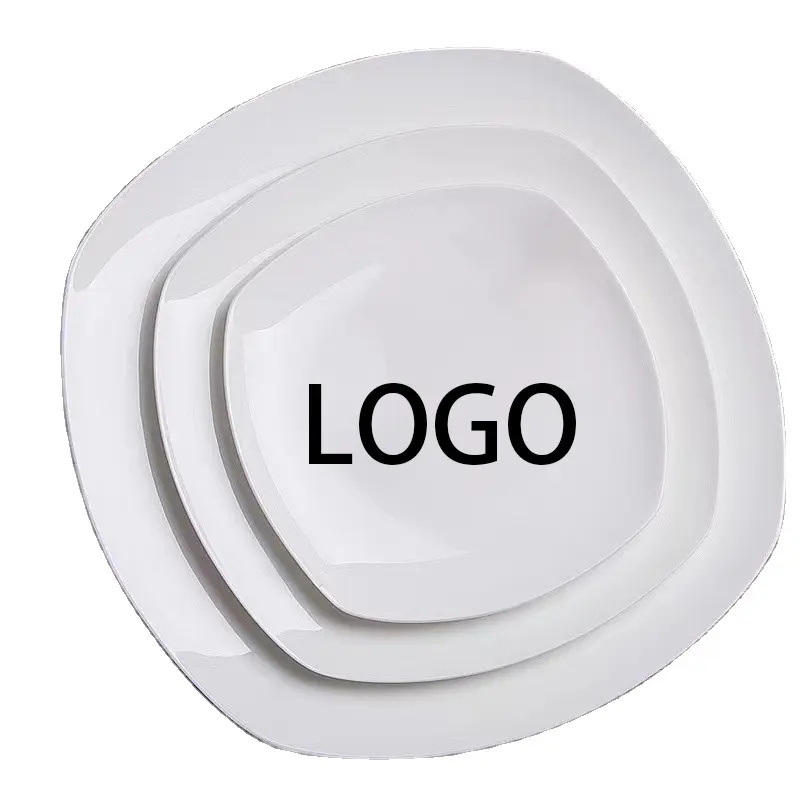 Cheap Household Dish Heating Microondas Dishwasher Safe Catering Pizza Placa De Cerâmica Para Catering